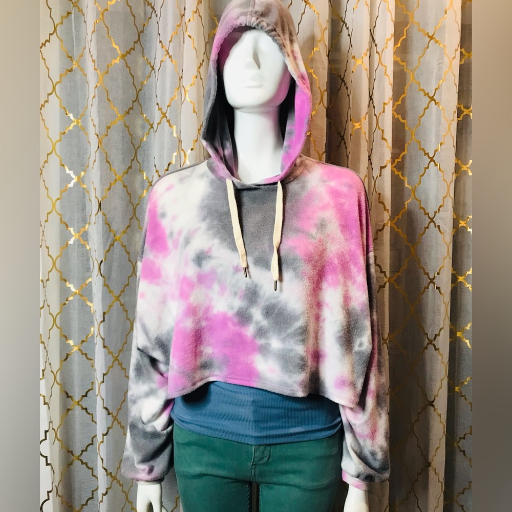 Out from under Urban Outfitters cropped hoodie Medium